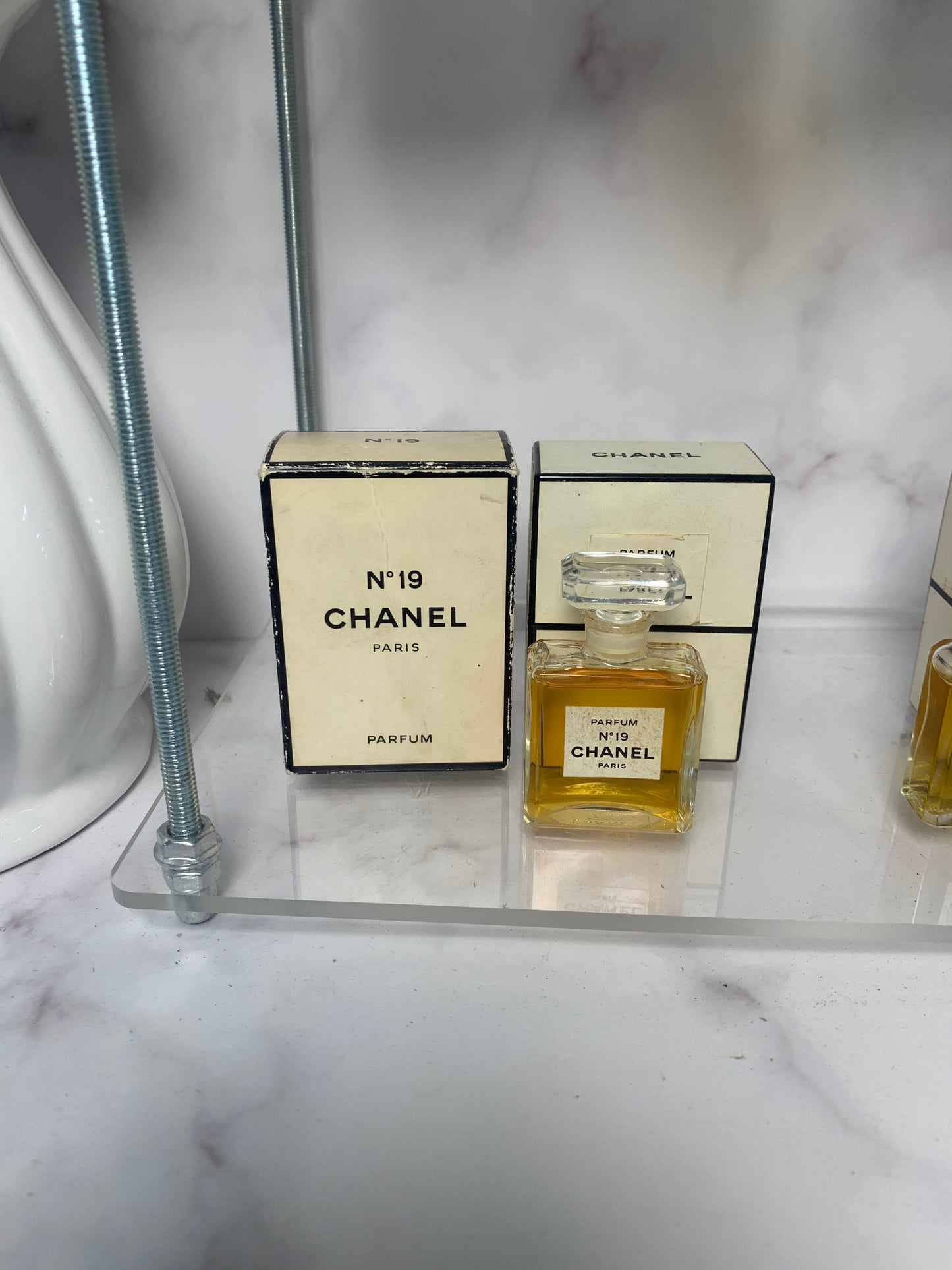Rare Chanel No. 19 Parfum perfume 7.5ml 1/4 oz - 221122-A