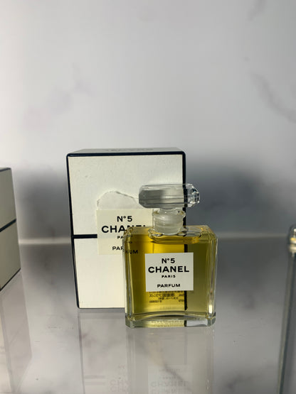 Rare Chanel No. 5 Parfum 7ml 1/4 oz Perfume - 221123-C