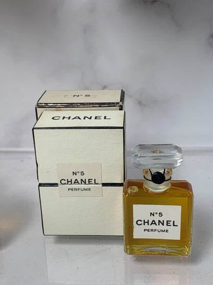 Rare Chanel No. 5 Parfum 7ml 1/4 oz Perfume - 221123-C