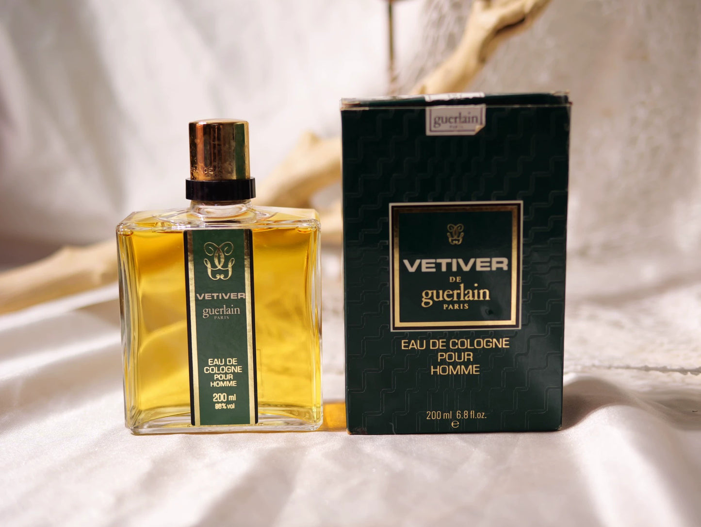 011225-48 Guerlain Vetiver Eau de Cologne EDC 200ml 6.8oz