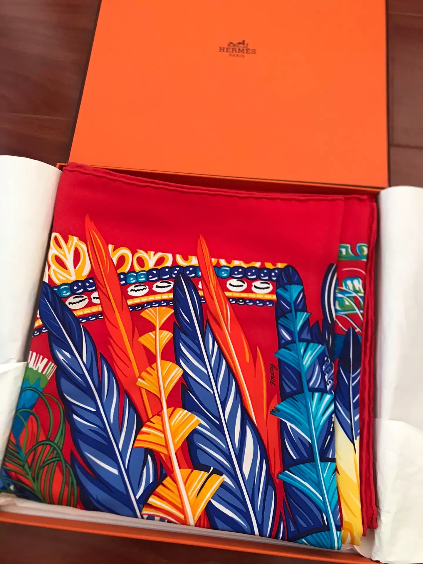 160826-scarf-75 Hermes Brand new genuine scarf