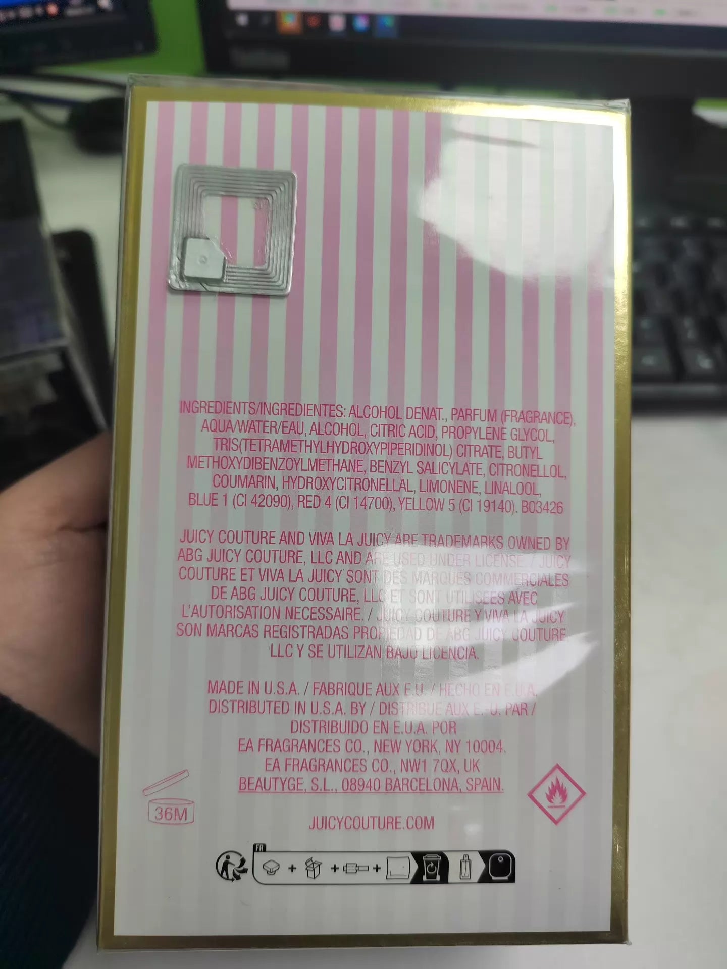 010926-59 Discontinued EDP 100ml 3.4 oz