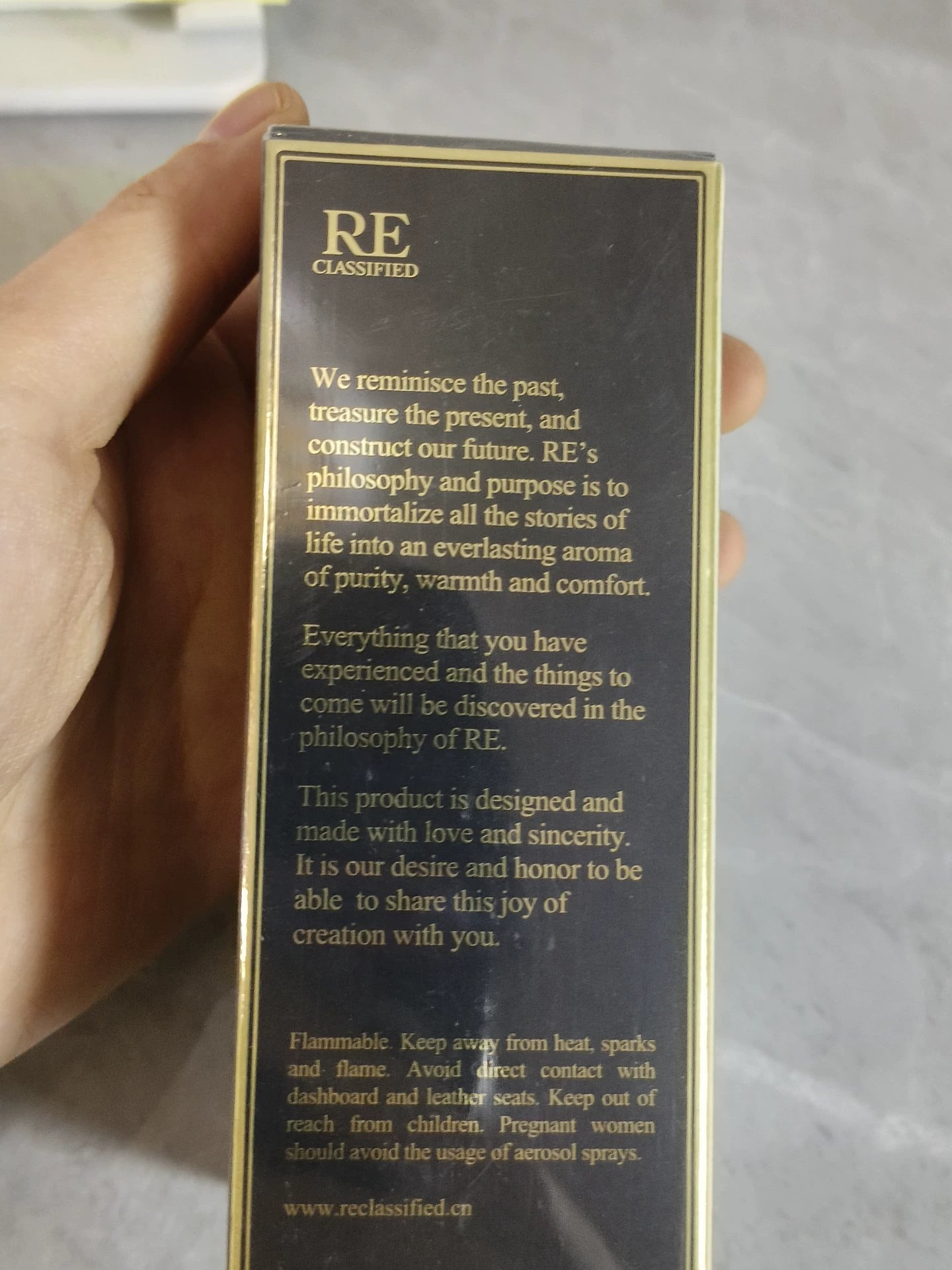 120625-75 RE Classified Perfume 40ml 1.4oz