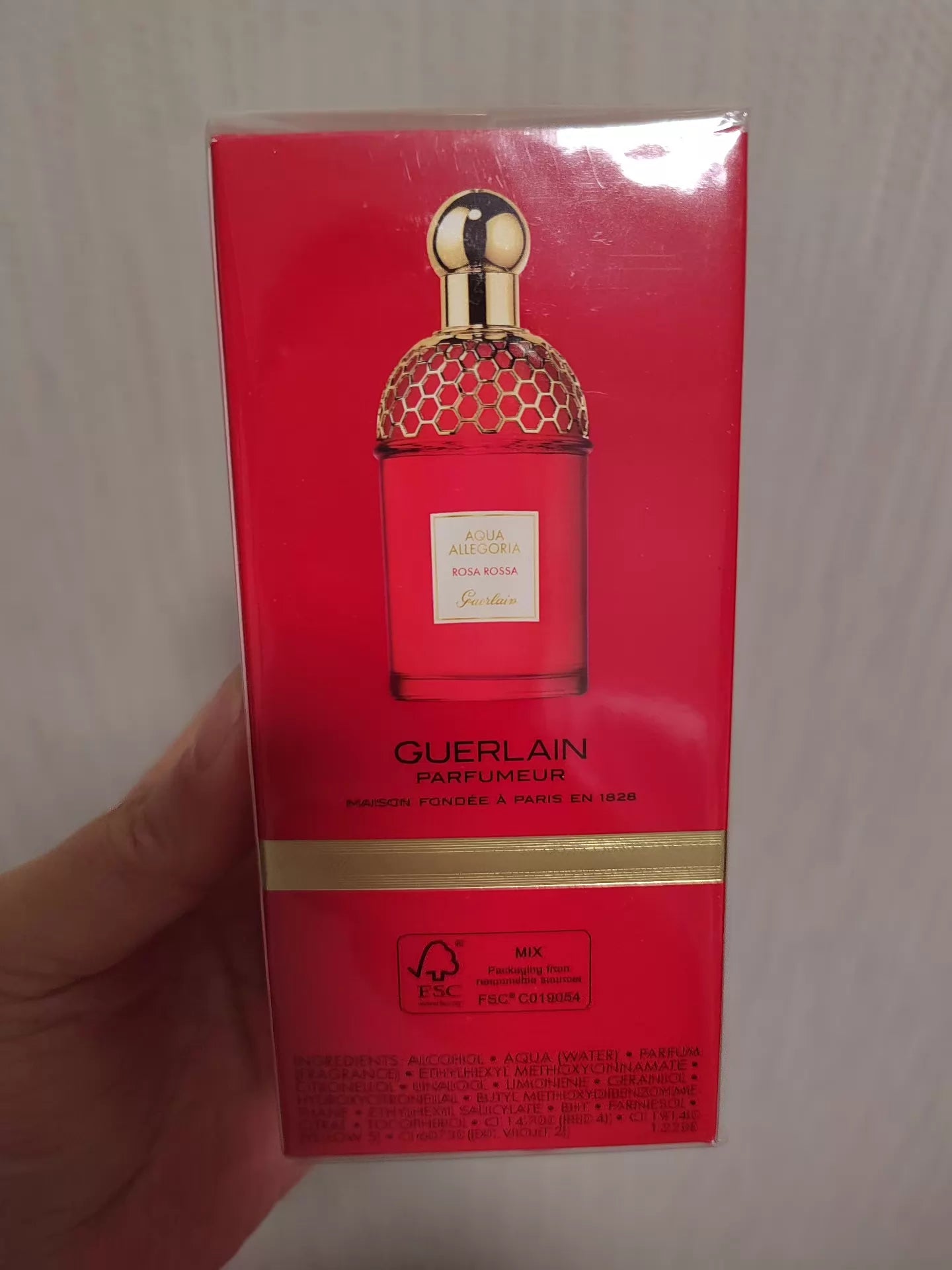 010926-1 Guerlain AQUA ALLEGORIA rose EDT 125ml 4.2 oz