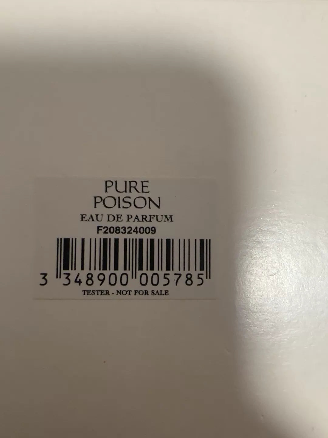 041026-87 Dior Pure Poison counter 100ml 3.4 oz