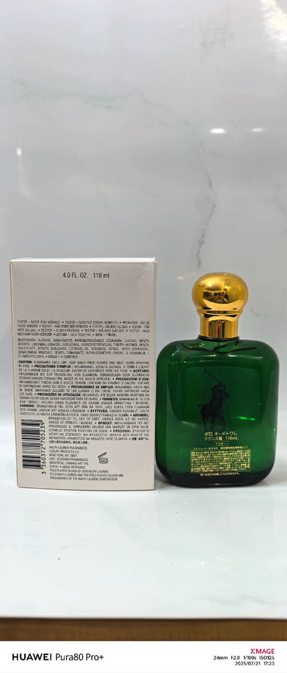 060626-6 Ralph Lauren POLO Green Polo EDT EDT 118ml 4 oz