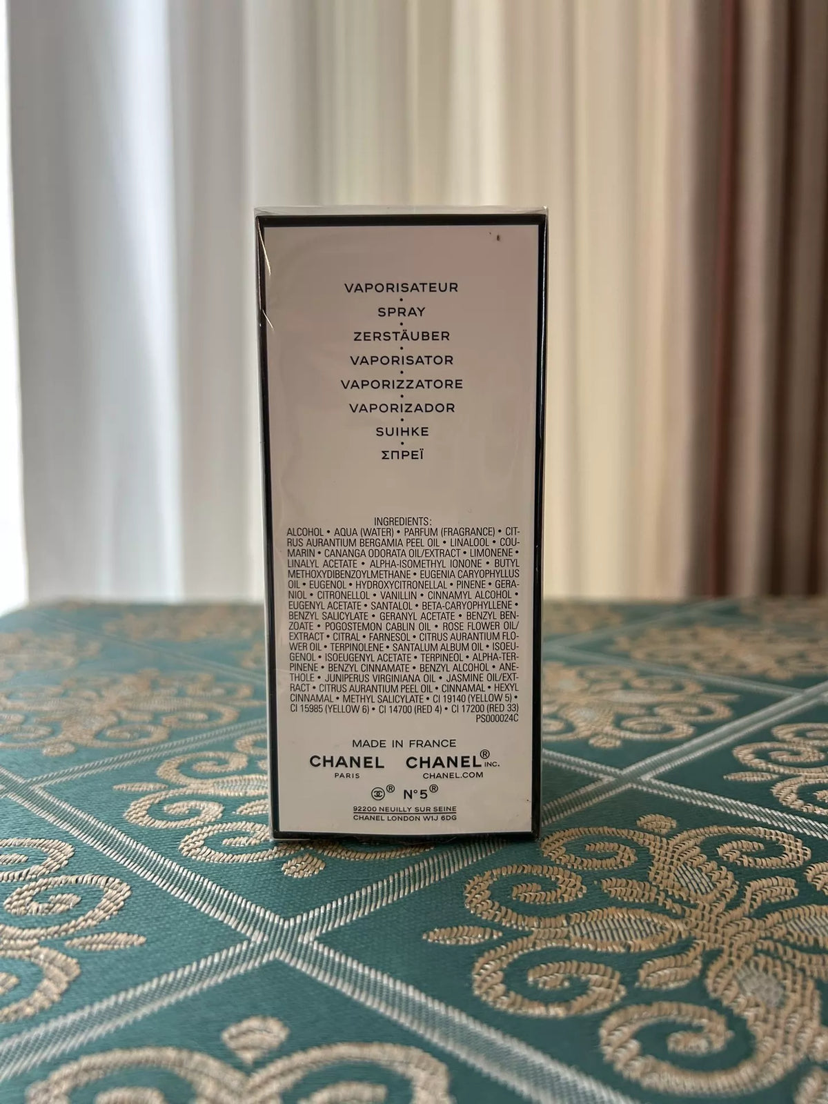 280926-178 Chanel N5 EDT 75ml 2.5 oz