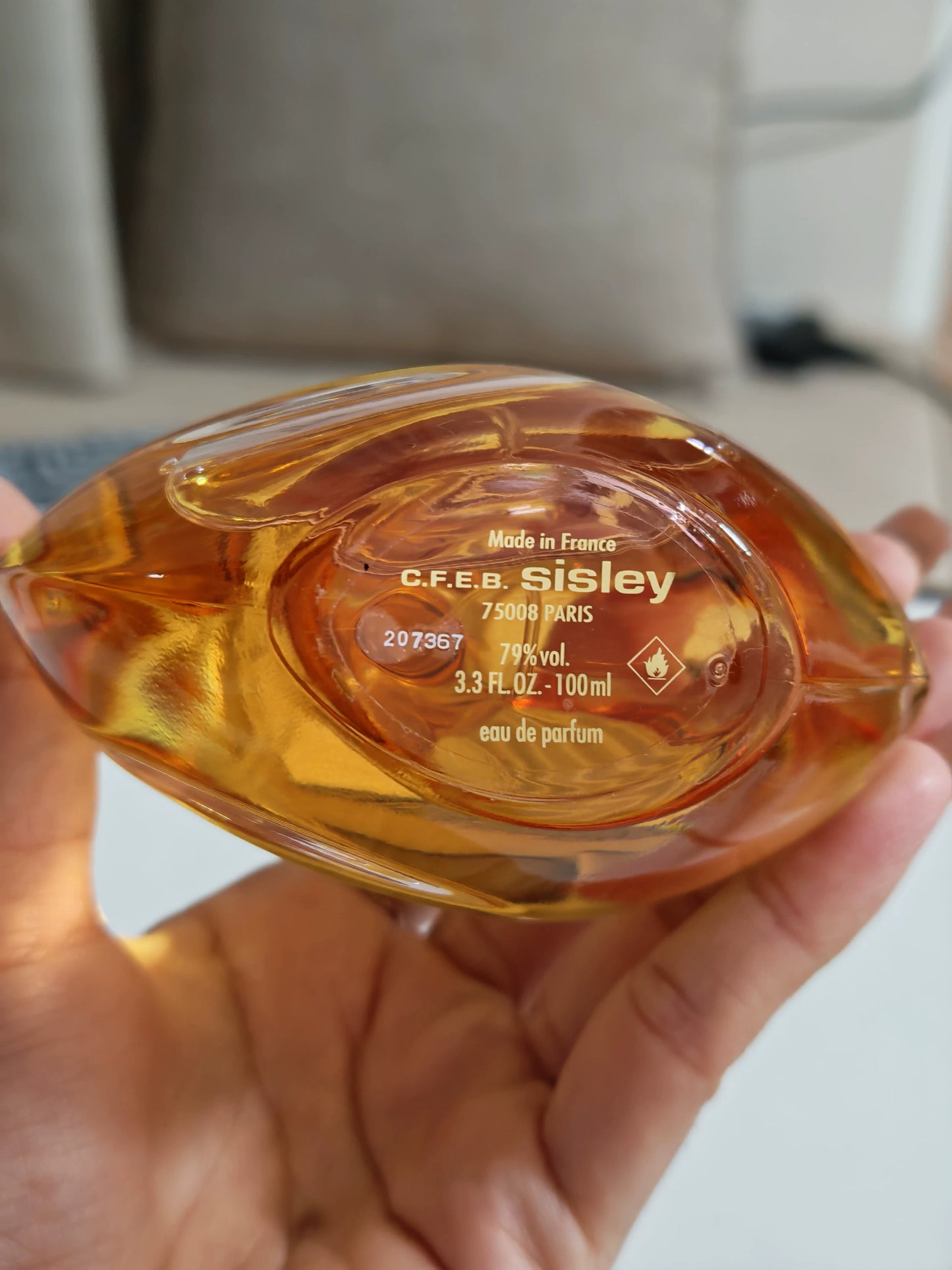 020426-119 Discontinued Sisley Isa Parfum 100ml 3.4 oz