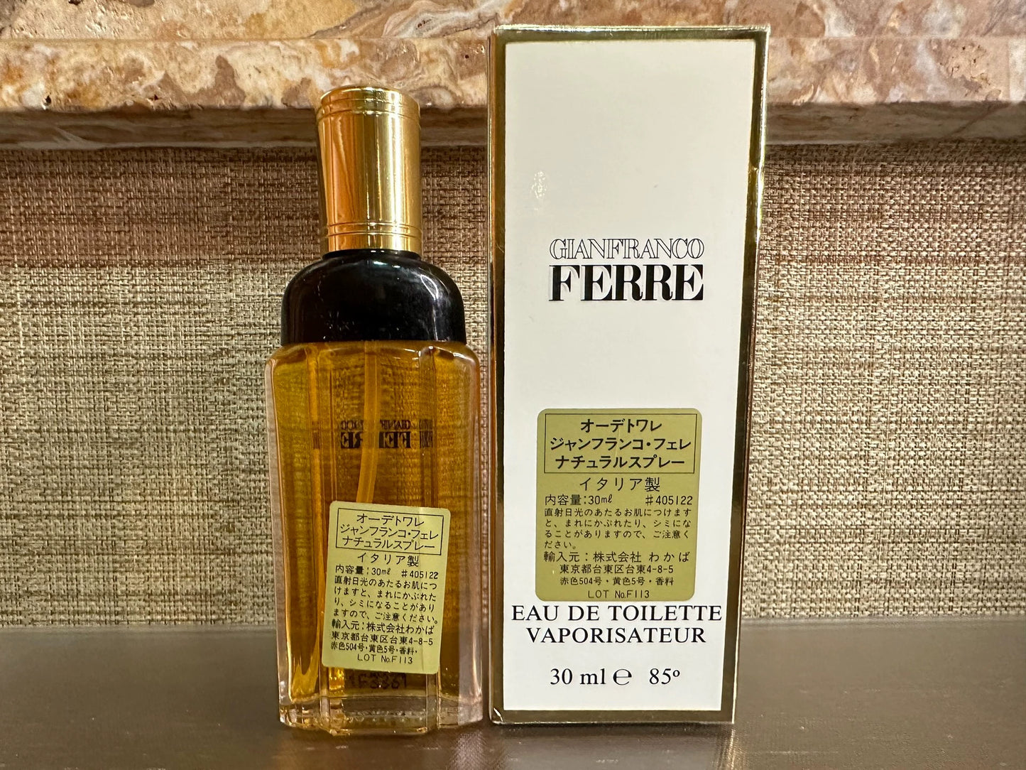 020225-48 Gianfranco Ferre edt 30ml 1 oz eau de toilette