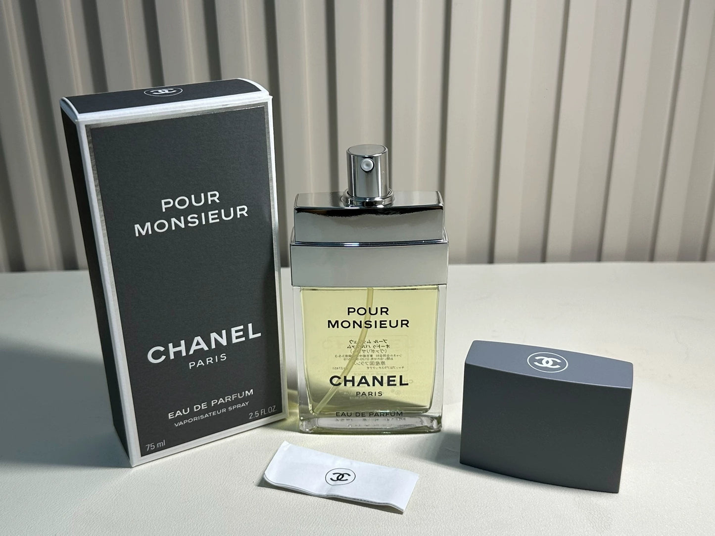 300825-88 Chanel pour monsieur Eau de Parfum EDP 74ml 2.5oz