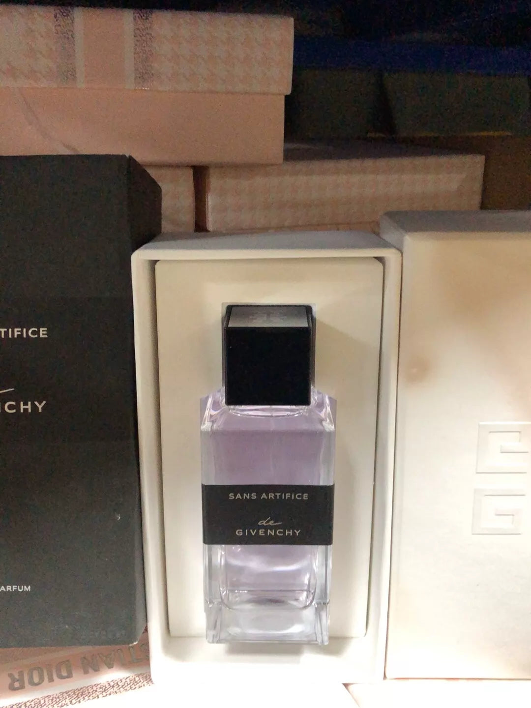 150726-230 Givenchy Noble Craftsmanship Clear Perfume 100ml 3.4 oz
