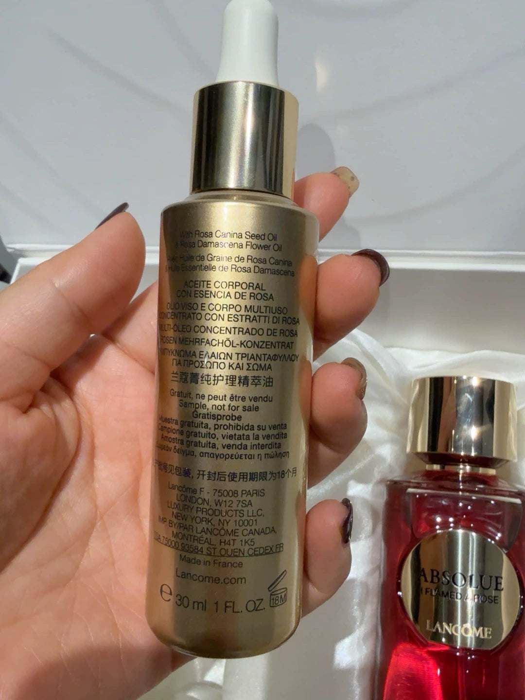 140426-16 Lancôme essential oil gift Perfume 100ml 3.4 oz
