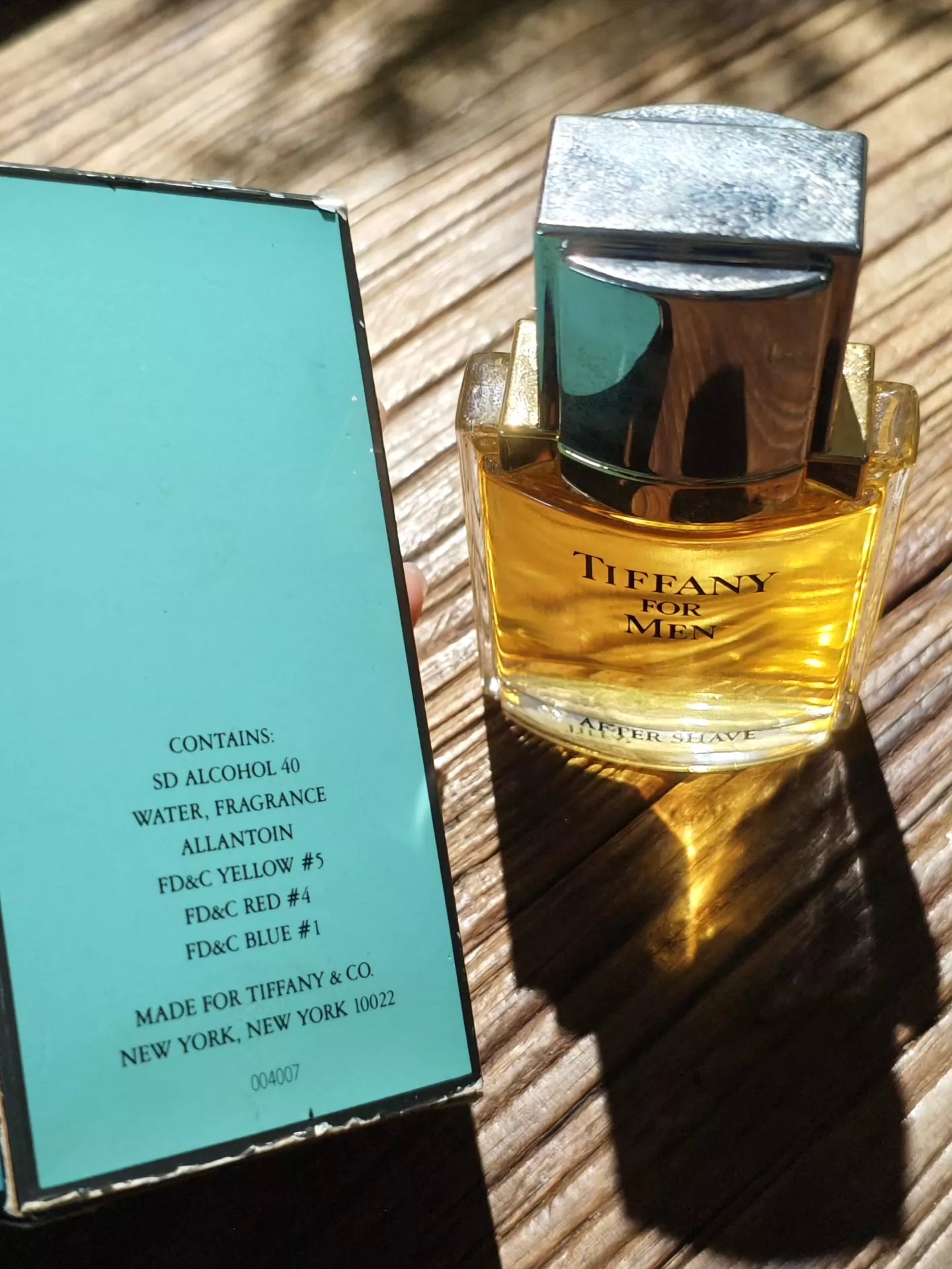 Jun25-bag-21 Tiffany Men Eau de Cologne EDC 50ml 1.7oz