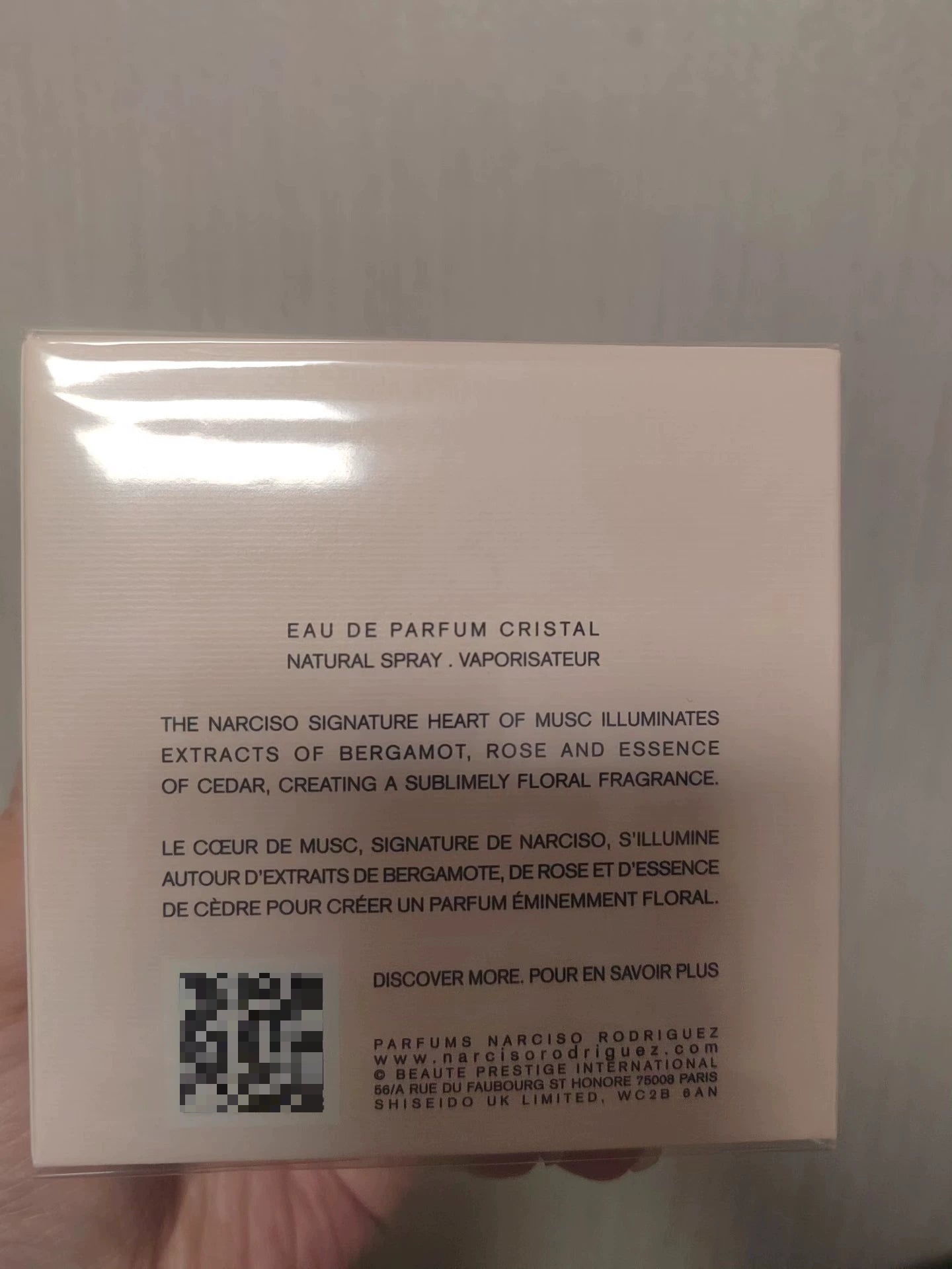 010926-136 Norciso Rodriguez Naxisu EDP 90ml 3 oz
