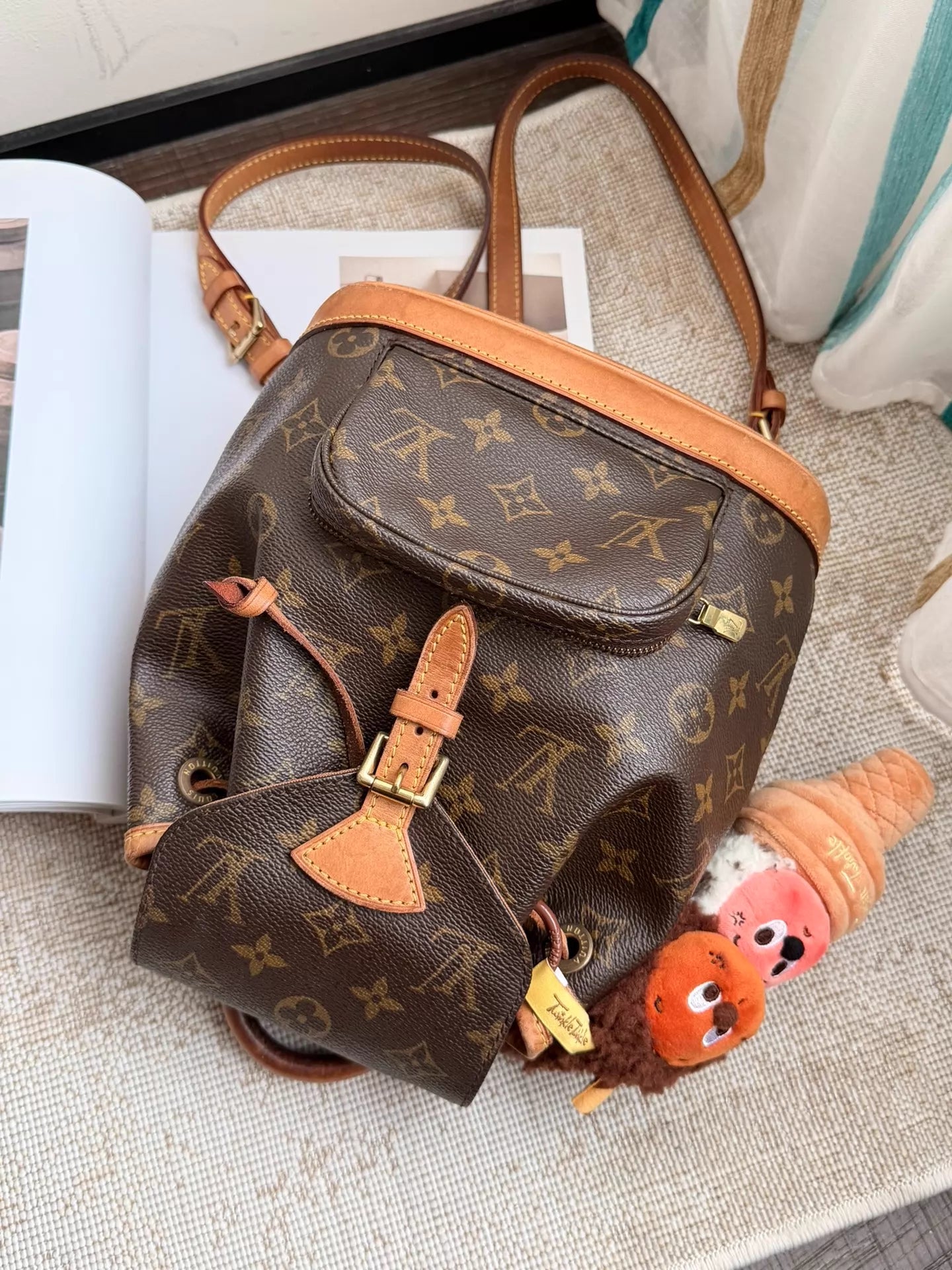 150626-bag-34 LV second-hand schoolbag backpack