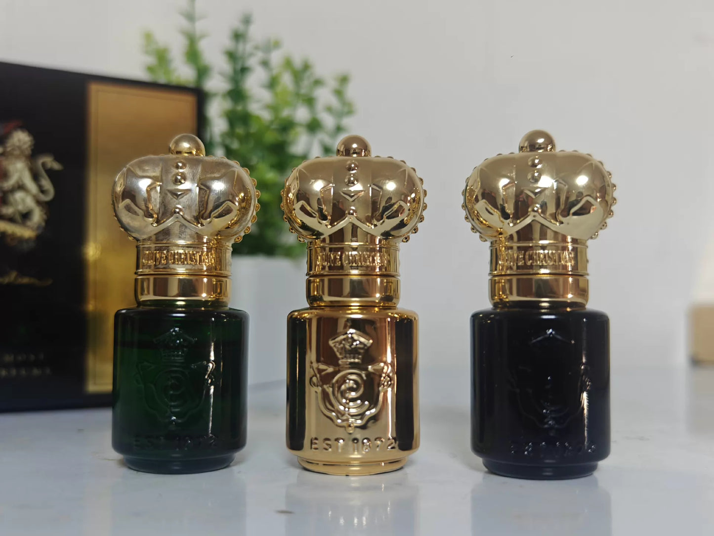 080826-34 Clive Christian 3x set Perfume 10ml 0.3 oz