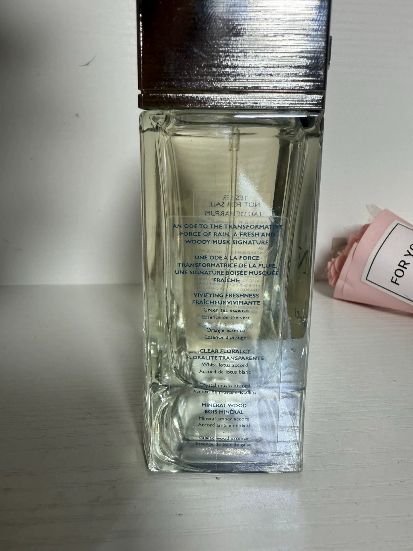200526-156 Bvlgari Empty Valley Rain Perfume 100ml 3.4 oz