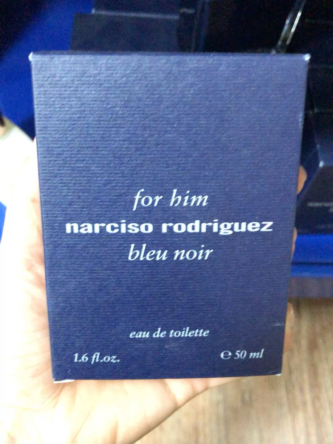 150726-132 Narciso Rodriguez Men Curtain Blue Perfume 50ml 1.7 oz
