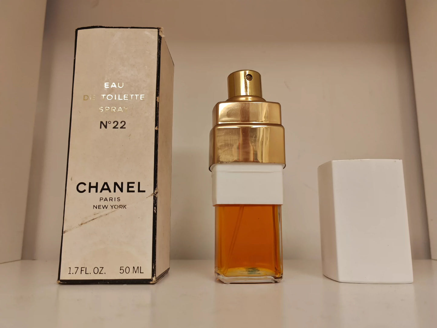 130125-7 CHANEL No. 22 50ml Rare EDT Discontinued