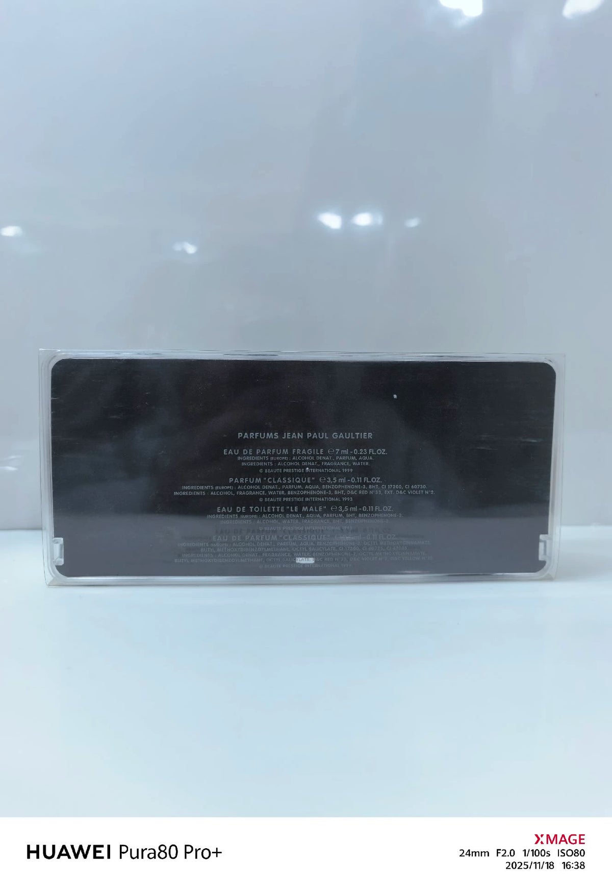 220826-90 Jean Paul Gaultier Fragile Incense Box