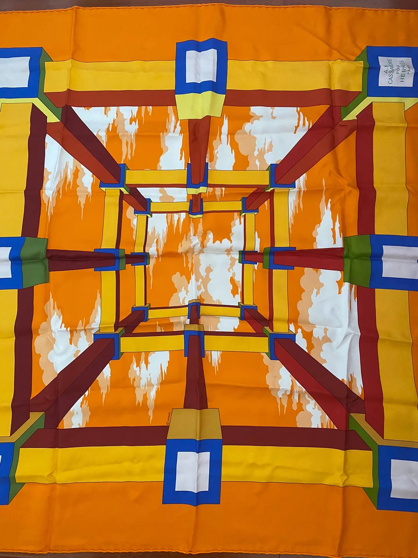 160826-scarf-65 Hermès Genuine silk scarf