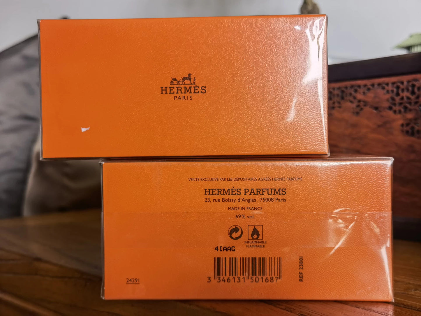 200926-119 HERMES VIP kelly caleche Parfum 15ml 0.5 oz