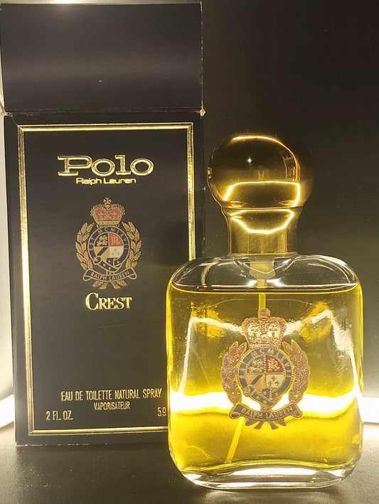 140825-11 Polo Ralph Lauren Crest Eau de Toilette EDT 59ml 2.0oz