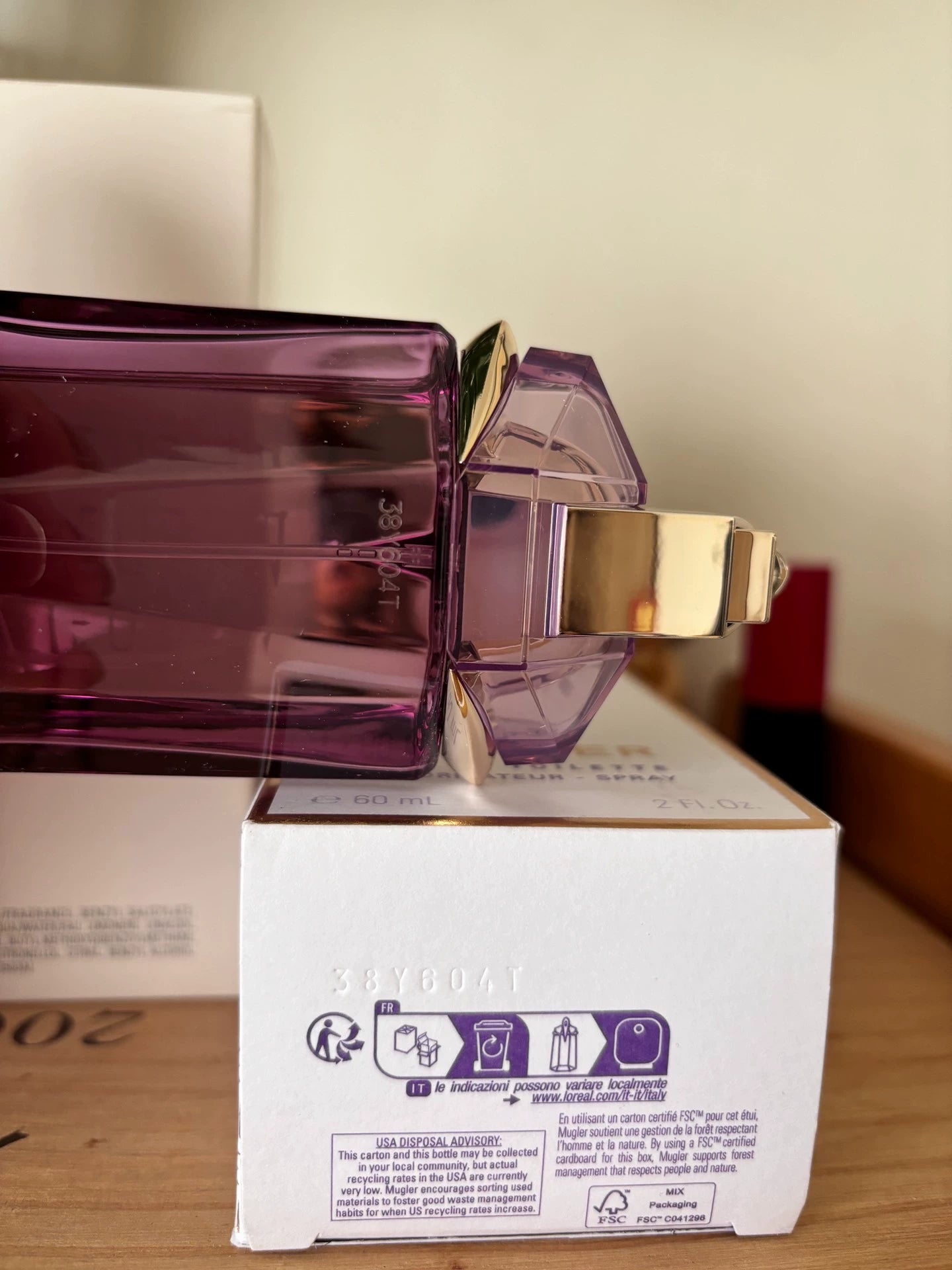 140126-37 Alien Mugler Eau de Toilette EDT 50ml 1.7oz