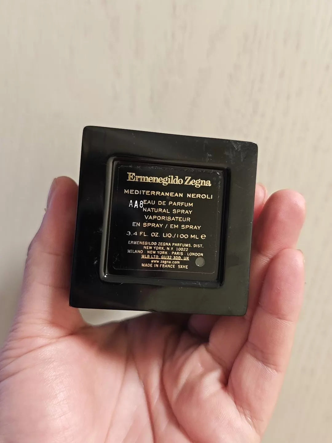 150926-168 Zegna NEROLI EDP 100ml 3.4 oz