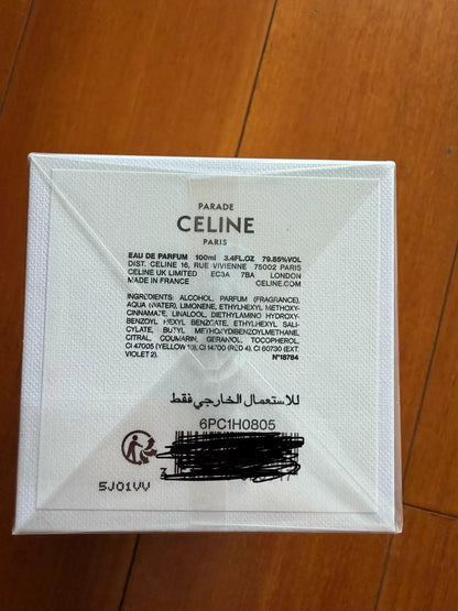 250226-26 Celine Parade new 100ml 3.4 oz
