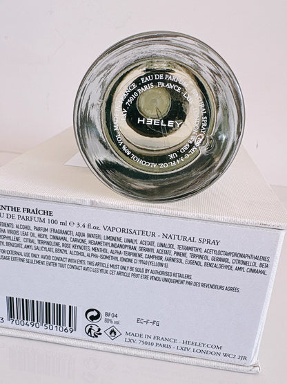 050126-84 Heeley Menthe Fraiche100ml 3.4oz Eau de Parfum EDP