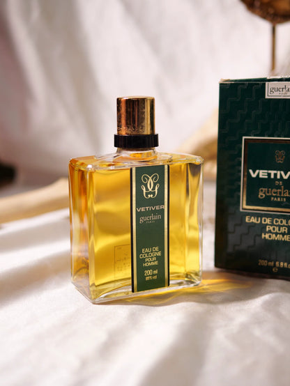 011225-48 Guerlain Vetiver Eau de Cologne EDC 200ml 6.8oz