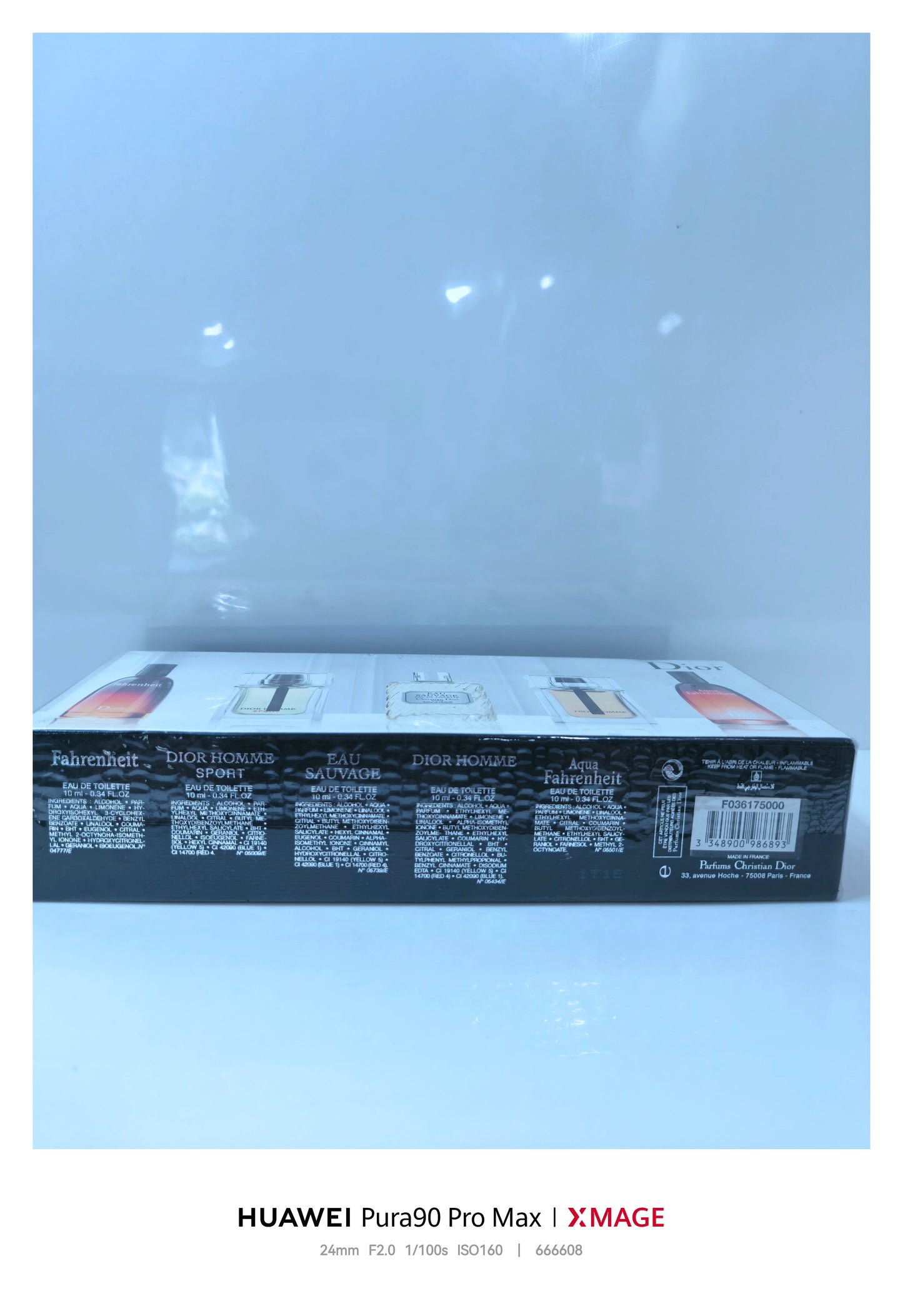220826-466 Dior Men 5-piece set 10ml 0.3 oz