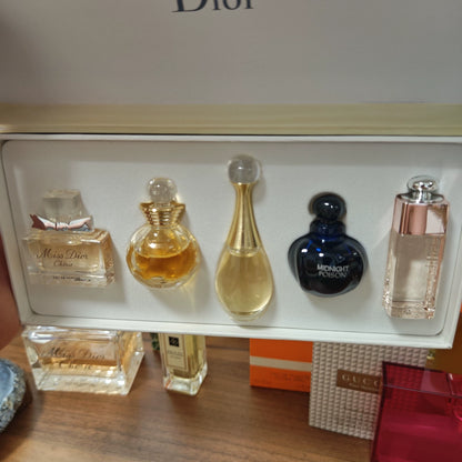 040926-13 Dior Five-piece Set Sample Perfume 5ml 0.2 oz