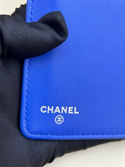 221124-57 Auth CHANEL CF CC Classic Long Flap Wallet