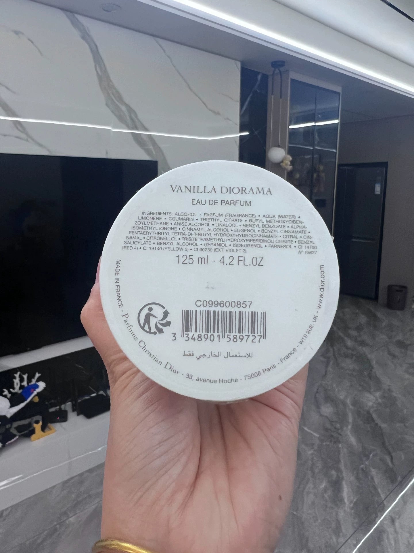 010126-57 Christian Dior Vanilla Dioram Parfum Perfume 125ml 4.2oz