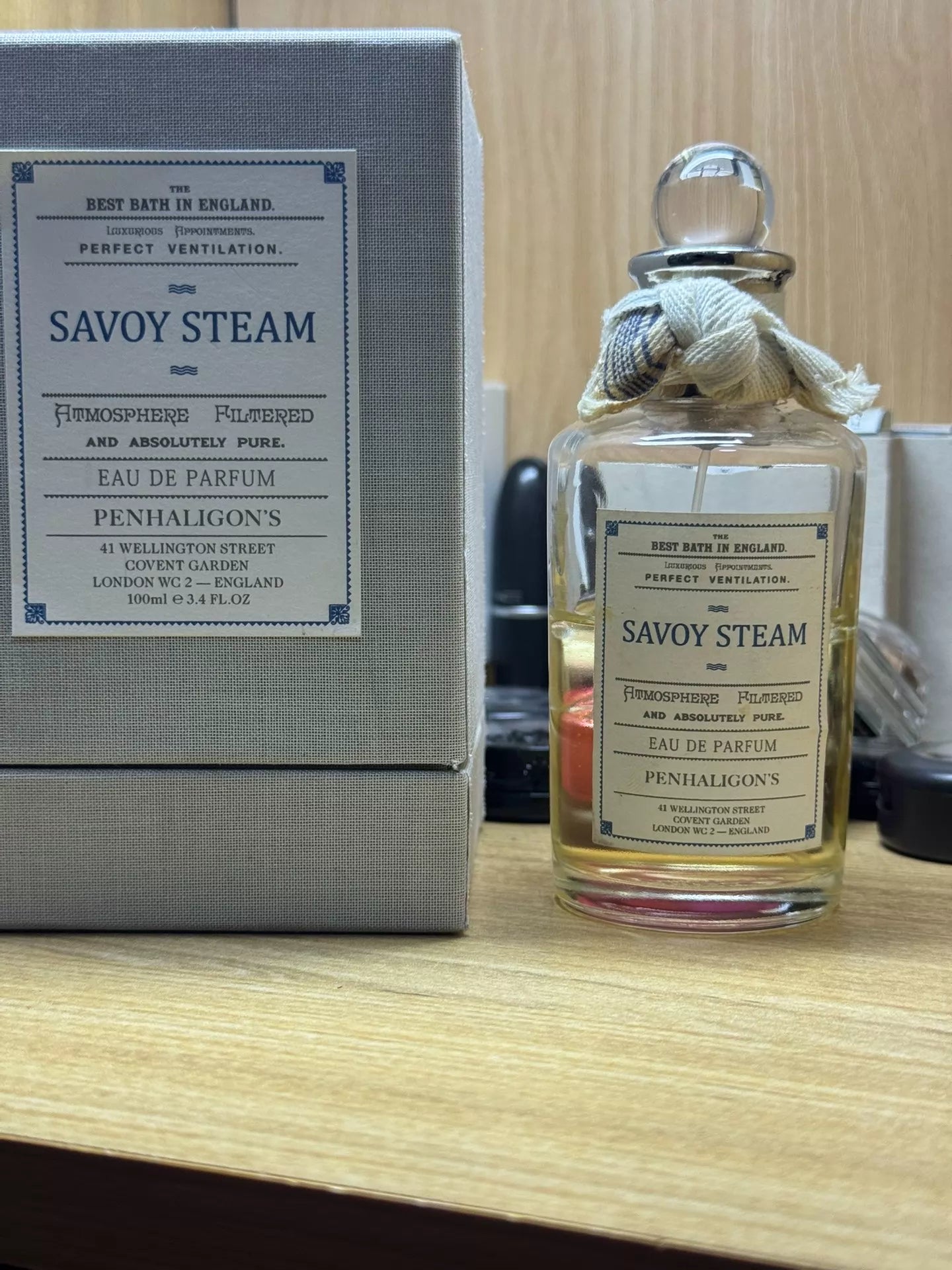 050726-108 Penhaligon Savoy Steam 100ml 3.4 oz