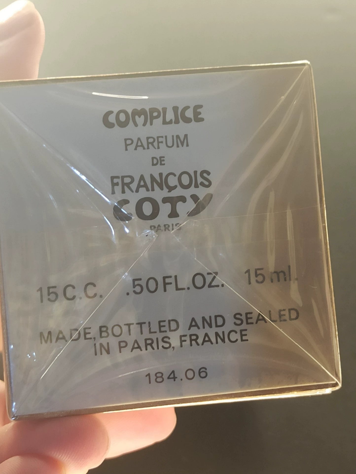 230126-50 - Coty Complice Parfum Perfume 15ml
