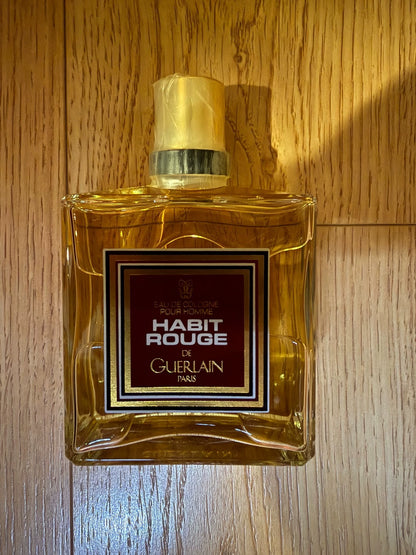 180726-15 Guerlain Habit Rouge EDC Perfume 200ml 6.8 oz