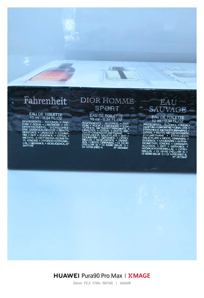 220826-466 Dior Men 5-piece set 10ml 0.3 oz