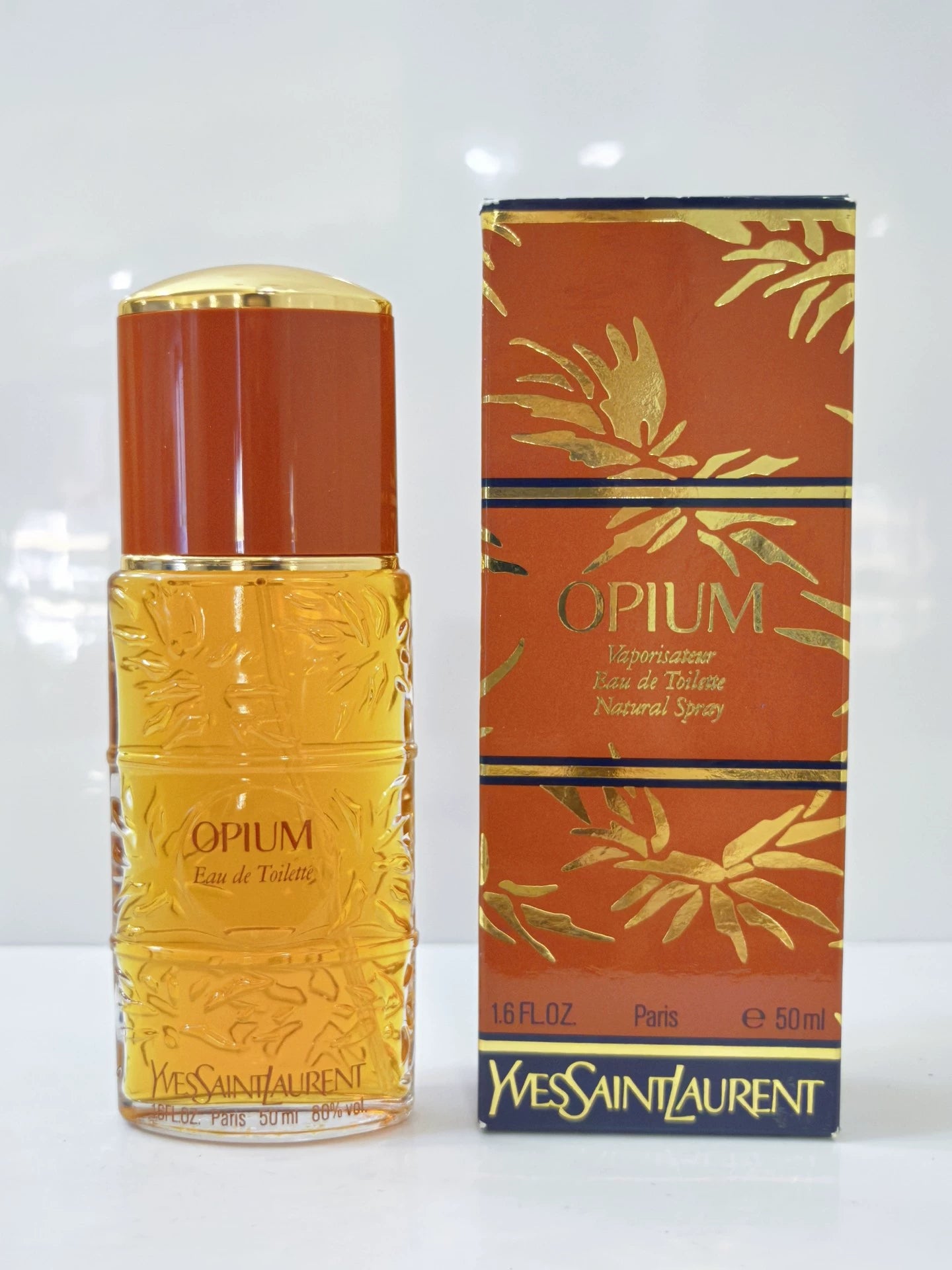 220426-80 Yves Saint Laurent Red Crow light EDT 50ml 1.7 oz