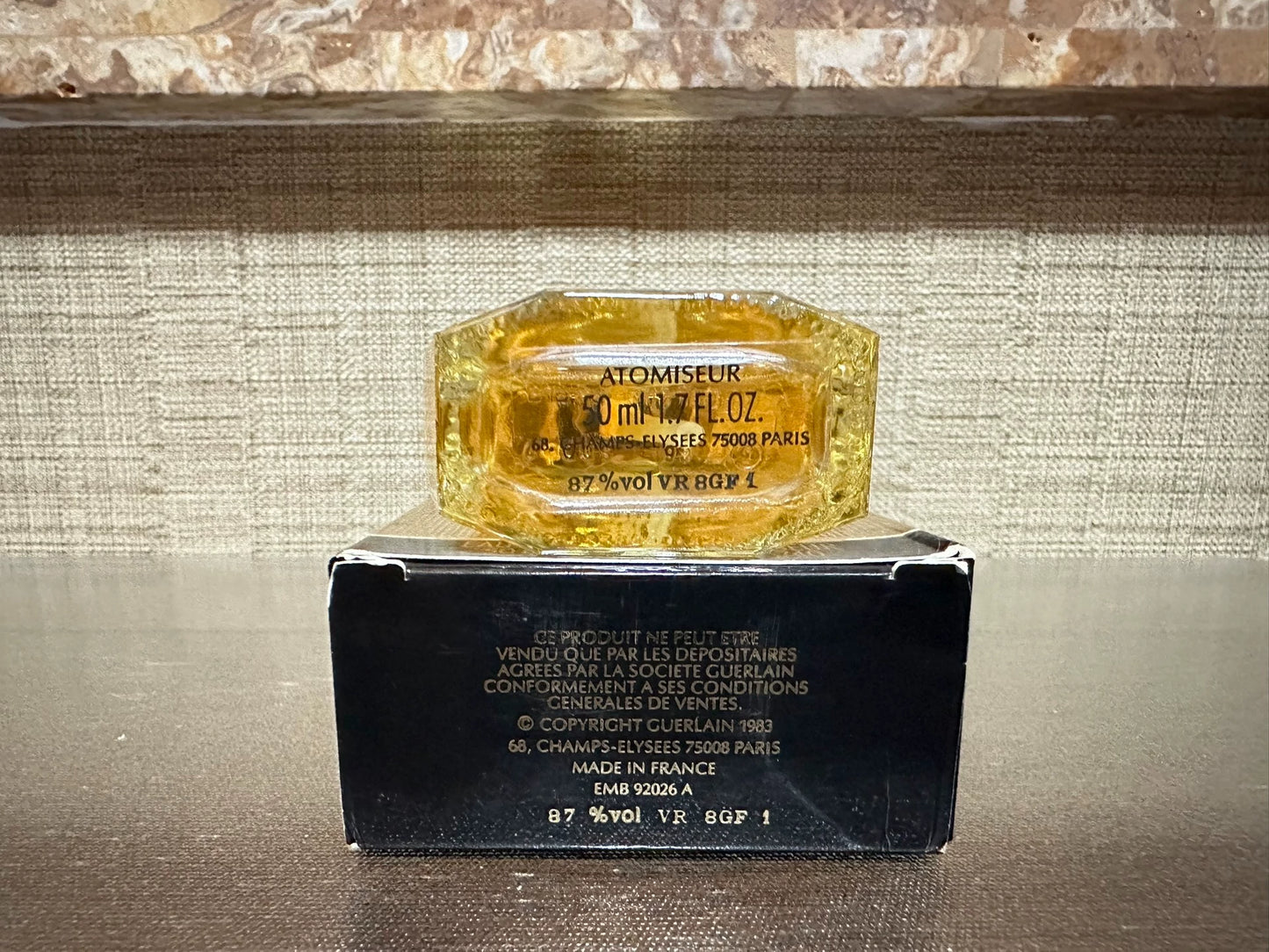 131125-111 Guerlain Shalimar Eau de Toilette EDT 50ml 1.7oz