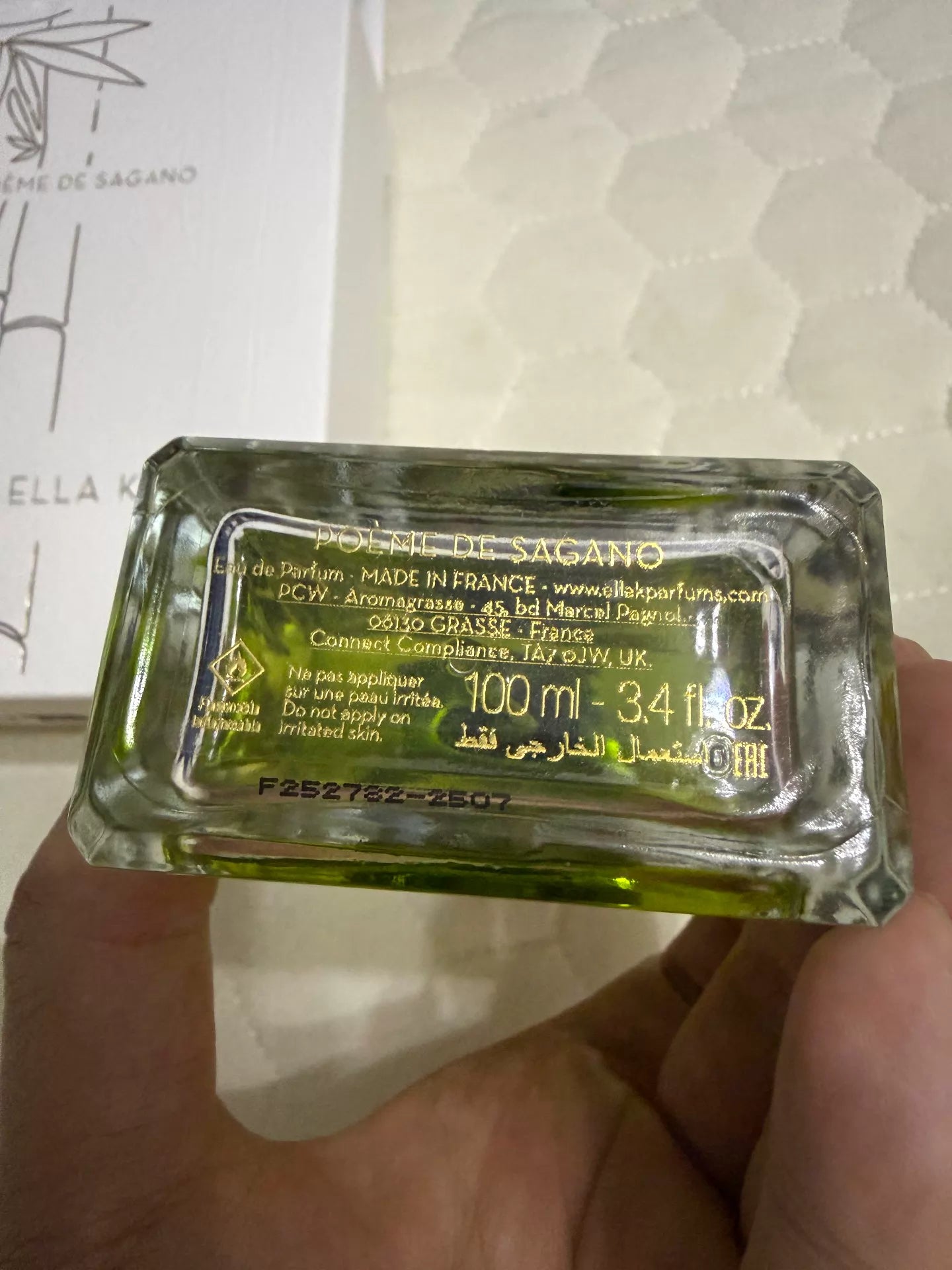 180826-87 Ellak Saga Poetry 100ml 3.4 oz