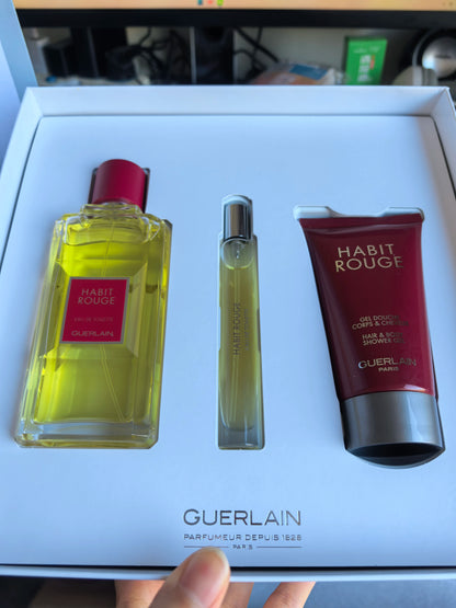 031026-28 Guerlain Habit Rouge full EDT 75ml 2.5 oz