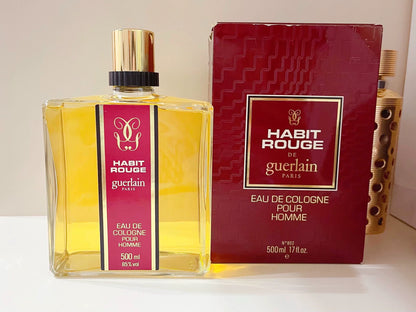 050926-80 Guerlain red edc rare Cologne 500ml 16.9 oz