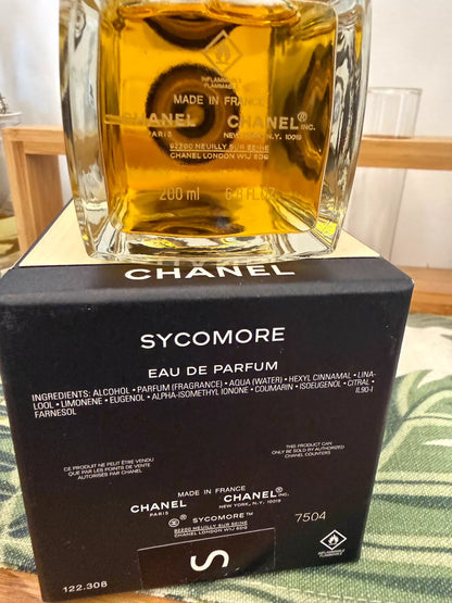 250226-25 Chanel Sycomore Eau de Parfum 200ml 6.8 oz