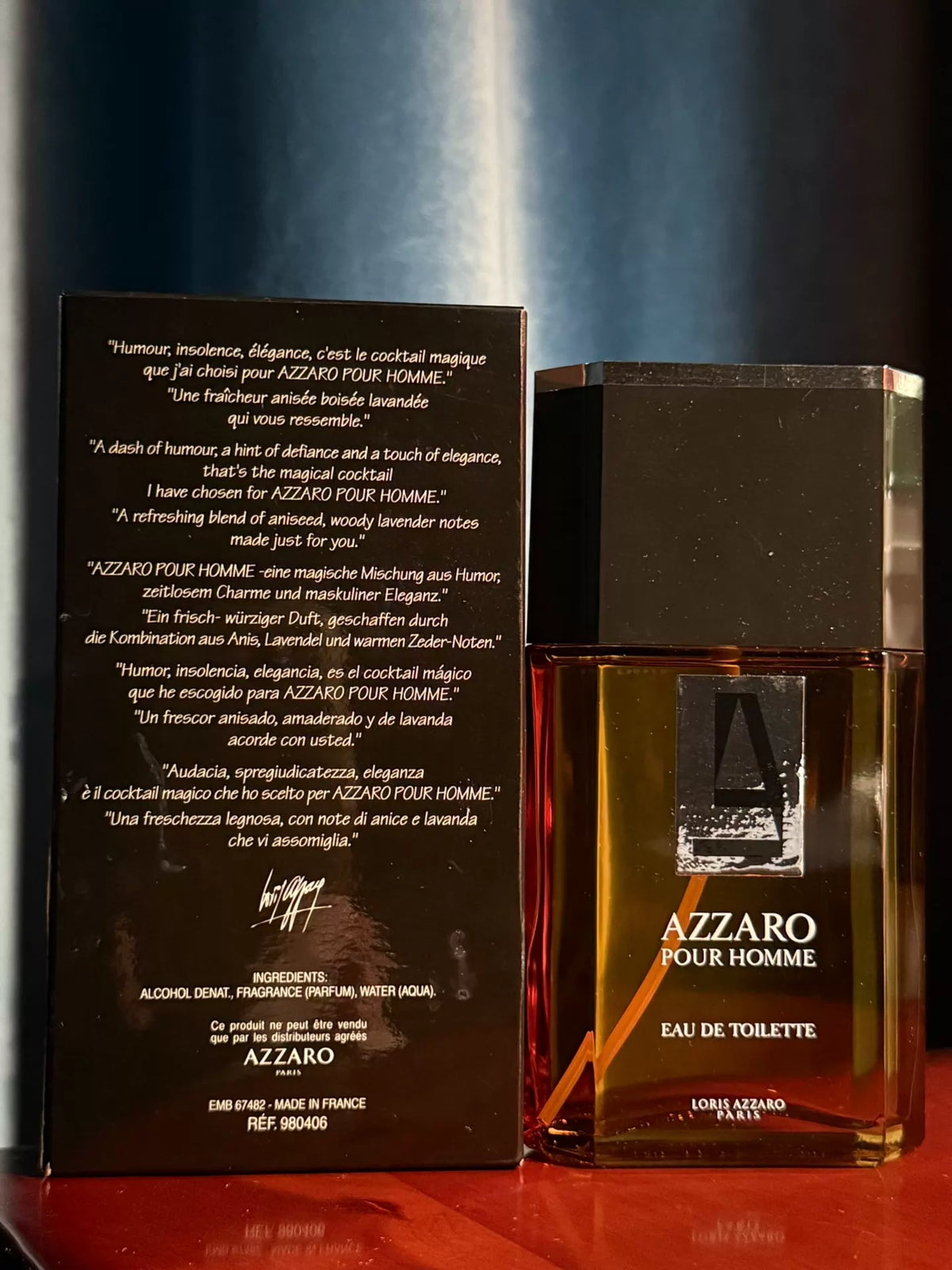 231026A-7 Azzaro Old version of EDT