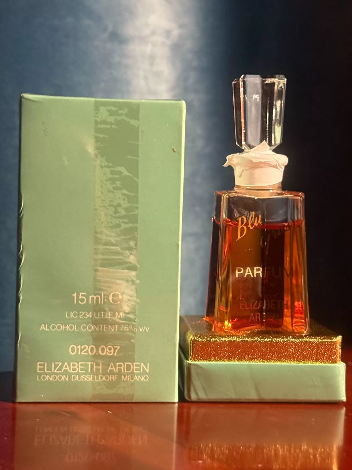 231026A-4 Elizabeth Arden Blue Parfum 15ml 0.5 oz