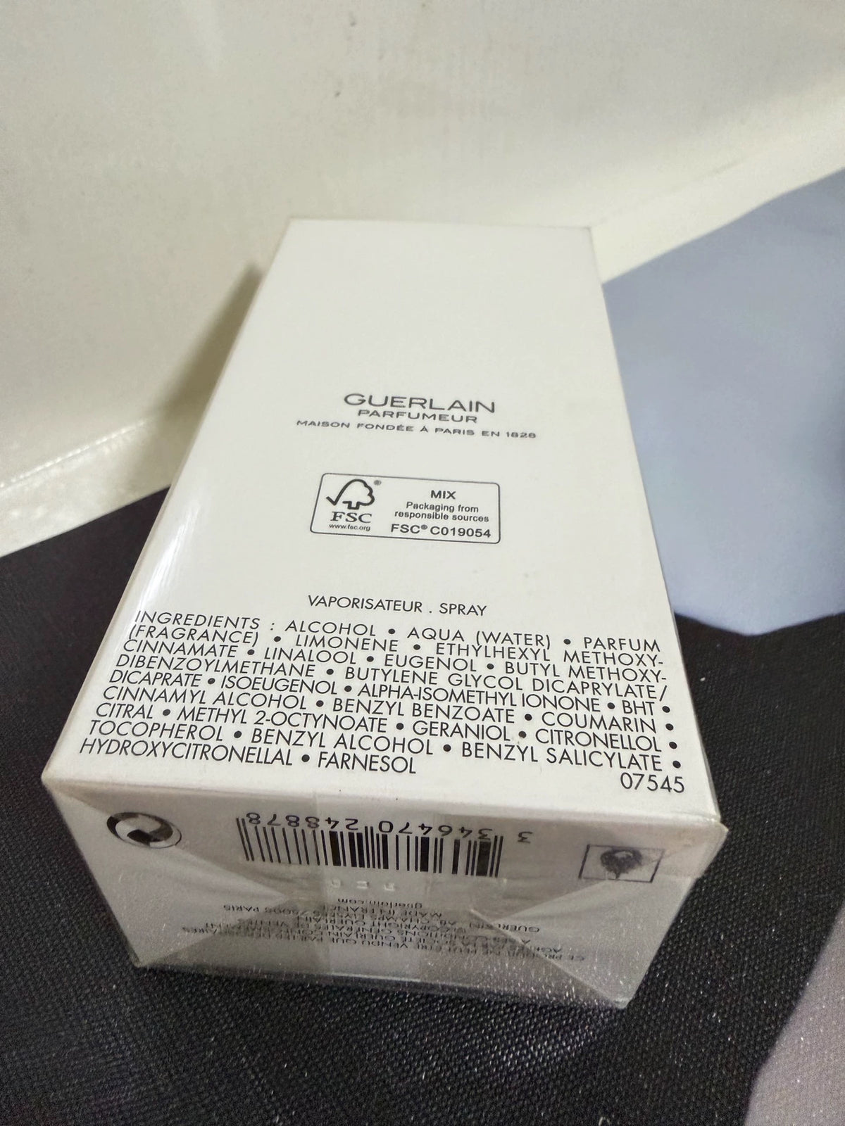 200926-6 Guerlain after showers Parfum 100ml 3.4 oz