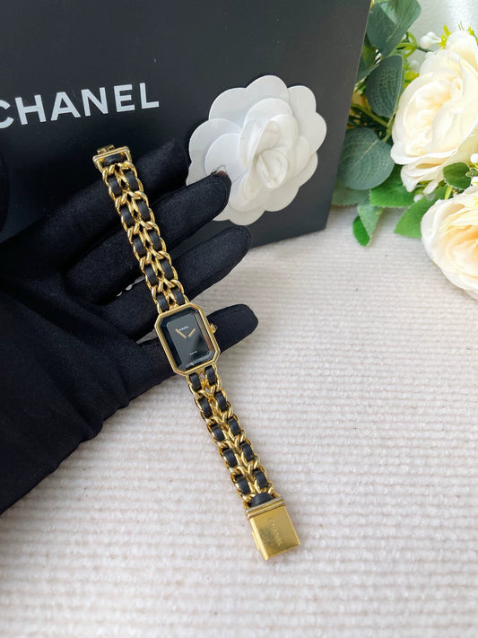 291024-42 Auth Chanel Premiere H6951 Women's Watch in Gold Plated